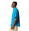 1287051462 COLUMBIA MEN'S TAMIAMI II SHORT SLEEVE SHIRT - MEN M - BLUE-ECHO New
