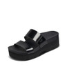 CJ3662 REEF WOMEN'S CUSHION VISTA HIGHER SLIDE SIZE 9 BLACK