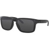 OAKLEY SI HOLBROOK SUNGLASSES MATTE BLACK TONAL ICON FRAME GRAY LENSES 57-18-137