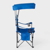 EMBARK™ MESH CANOPY CAMP CHAIR PORTABLE OUTDOOR SEAT UV PROTECTION - BLUE