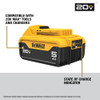 DEWALT 20V MAX LITHIUM 5.0 AH BATTERY 2-PACK BATTERY STARTER KIT DCB205-2C