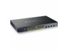 ZYXEL 24-port GbE PoE Lite-L3 Smart Managed Switch with 4 10G Uplink - 24 Ports