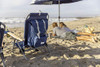 SPORT-BRELLA SUNSOUL FOLDING LIGHT-WEIGHT BACKPACK BEACH CHAIR 94964 - NAVY