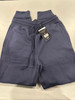 BLUE ICE FLEECE JOGGER SWEATPANTS ZIPPER POCKETS - SIZE: MEN S - NAVY New