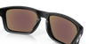 OAKLEY HOLBROOK MATTE BLACK FRAME PRIZM SAPPHIRE POLARIZED LENSES, 57-18-137