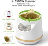 ESSEN BLISSED - PORTABLE STEAM SAUNA WITH 3L 1500W STEAMER,3'X 3'X 6.2’ - GRAY