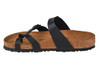 0071791-Birkenstock Women's Mayari Birko-Flor Sandals Black Size 7