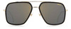 CARRERA 273 MATTE BLACK GOLD FRAME HAVANA ARMS GRAY GOLD MIRROR LENSES 59-17-150