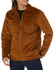 AEM20212F23 AMAZON ESSENTIALS MEN'S CORDUROY WORK JACKET - DARK CHESTNUT BROWN New