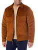AEM20212F23 AMAZON ESSENTIALS MEN'S CORDUROY WORK JACKET - DARK CHESTNUT BROWN New