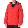 AEMN76460M25 AMAZON ESSENTIALS MENS 3 IN 1 JACKET BRIGHT POPPY RED SIZE L New