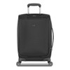 SWISSGEAR CHECKLITE SOFTSIDE CARRY ON SUITCASE - BLACK