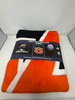 NORTHWEST AUBURN TIGERS NORTHWEST COMPANY DENALI SILVER KNIT THROW 60'' X 72'' New