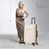 InUSA RESILIENCE Luggage with Spinner Wheels IURES00L - Sand