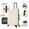 InUSA RESILIENCE Luggage with Spinner Wheels IURES00L - Sand