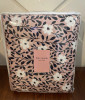 KATE SPADE NEW YORK REVERSIBLE GRAND FLORAL 3PC FULL/QUEEN - PINK/BLUE/WHITE