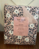 KATE SPADE NEW YORK REVERSIBLE GRAND FLORAL 3PC FULL/QUEEN - PINK/BLUE/WHITE