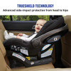 GRACO SNUGRIDE SNUGLOCK LX CAR SEAT FEATURING TRUESHIELD TECHNOLOGY - ION BLACK