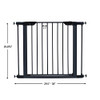 MidWest 29" High Walk-Thru Pressure Mounted Steel Dog Gate - Graphite