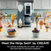 Ninja Swirl CREAMi Ice Cream & Soft Serve Maker, 13-in-1, 2x16oz, NC701 - Silver