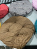 GENERIC 6 ROUND PILLOW SET - RED, YELLOW, GRAY, PINK, BROWN, GREEN