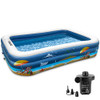 FUNAVO INFLATABLE SWIMMING POOLS, SEA BLUE TMSP0001 New
