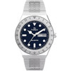 TIMEX Q WOMEN'S 36MM WATCH - SILVER-TONE/BLUE