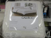 CALVIN KLEIN 3 PIECE QUEEN COMFORTER SET 92X96 4.78 LBS 100 COTTON - WHITE