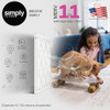 SIMPLY FILTERS 20X25X4 MERV 11 FURNACE AIR FILTER HVAC 6 PACK - WHITE New