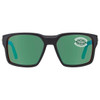 COSTA DEL MAR TAILWALKER MATTE BLACK FRAME GREEN MIRROR POLARIZED 56-17-120