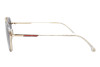 CARRERA AVIATOR SUNGLASSES - CLEAR GRAY/GOLD FRAME, GRAY LENSES, 55-20-145
