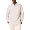 AMAZON ESSENTIALS MEN'S SLIM-FIT LONG-SLEEVE OXFORD SHIRT WITH POCKET - GRAY L New