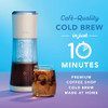 MR. COFFEE® EXPRESS COLD BREW COFFEE MAKER, 10-MINUTE COLD BREW - OAT