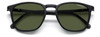 CARRERA SUNGLASSES - MATTE BLACK FRAME, GREEN POLARIZED LENSES, 53-20-145