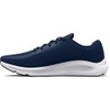 UNDER ARMOUR MEN'S CHARGED PURSUIT 3 RUNNING SHOE - SIZE: MEN 12 - ACADEMY/WHITE