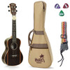 Hola! Music HM-127EB+ Deluxe Tenor Ukulele Bundle with Aquila Strings
