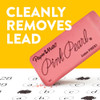 PAPER MATE PINK PEARL ERASERS, MEDIUM, 24 COUNT