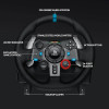 LOGITECH G29 SE DRIVING FORCE RACING WHEEL FLOOR PEDALS - BLACK