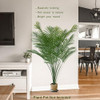 SOFTFLAME 5FT ARECA PALM ARTIFICIAL TREE REAL TOUCH 850169 GREEN/BLACK