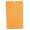 UNIVERSAL KRAFT CLASP ENVELOPE #98 SQUARE FLAP CLASP/GUMMED CLOSURE - BROWN