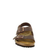 BIRKENSTOCK MILANO MEN'S SANDAL HABANA BROWN LEATHER EU 42R US 9