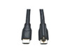 Tripp Lite High Speed HDMI Cable with Ethernet and Locking Connector, Ultra HD