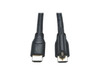 Tripp Lite High Speed HDMI Cable with Ethernet and Locking Connector, Ultra HD