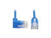 TRIPP LITE N204-S10-BL-UP 10 ft. Cat 6 Blue Up-Angle Gigabit Molded Slim UTP