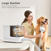 BUNFLY DOG GROOMING KIT & VACUUM, 3.5L CAPACITY, 13000KPA STRONG SUCTION - WHITE