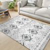 SONGMICS HOME AREA RUG, 5X7 FT RUG FOR BEDROOM, UTAR023B01 - INK BLACK