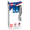 AVERY MARKS A LOT LARGE DESK-STYLE PERMANENT MARKER, BROAD TIP, BLUE (08886)