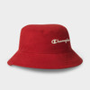 CHAMPION ADULT SUNSET TWILL BUCKET HAT - RED New
