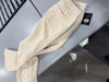 BLUE ICE HEAVYWEIGHT WIDE LEG LOOSE FIT FLEECE SWEATPANTS,SIZE: WOMEN XL - CREAM New