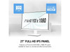 MSI 27" Full HD 144Hz IPS white LCD Computer Monitor with Built-in Speakers for